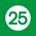 Derby25 logo